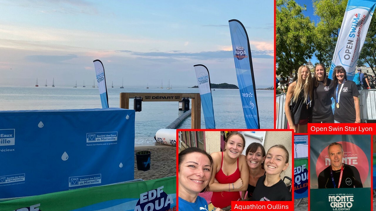 Nage en eau libre et Aquathlon en septembre 2025