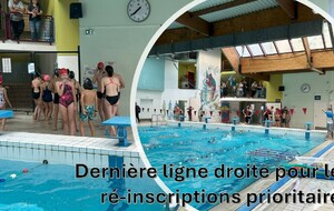 Ré-inscriptions : dernière ligne droite pour la priorité.