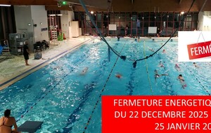 Fermeture hivernale de la piscine => 25 janvier 2025