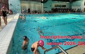 Inscriptions saison 2026-2027