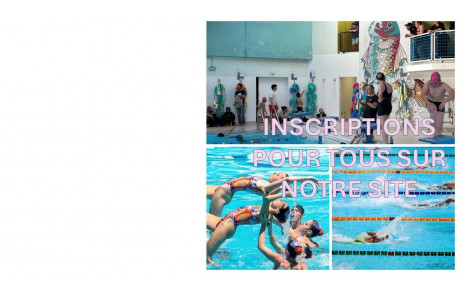 Inscriptions Saison 2026-2027